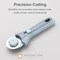 Rotary Cutter, 45mm Blade, Rolling Cutter Tool for Quilt Appliques and Cutting Fabrics, Essential Quilting and Sewing Supplies for DIY Craft Projects